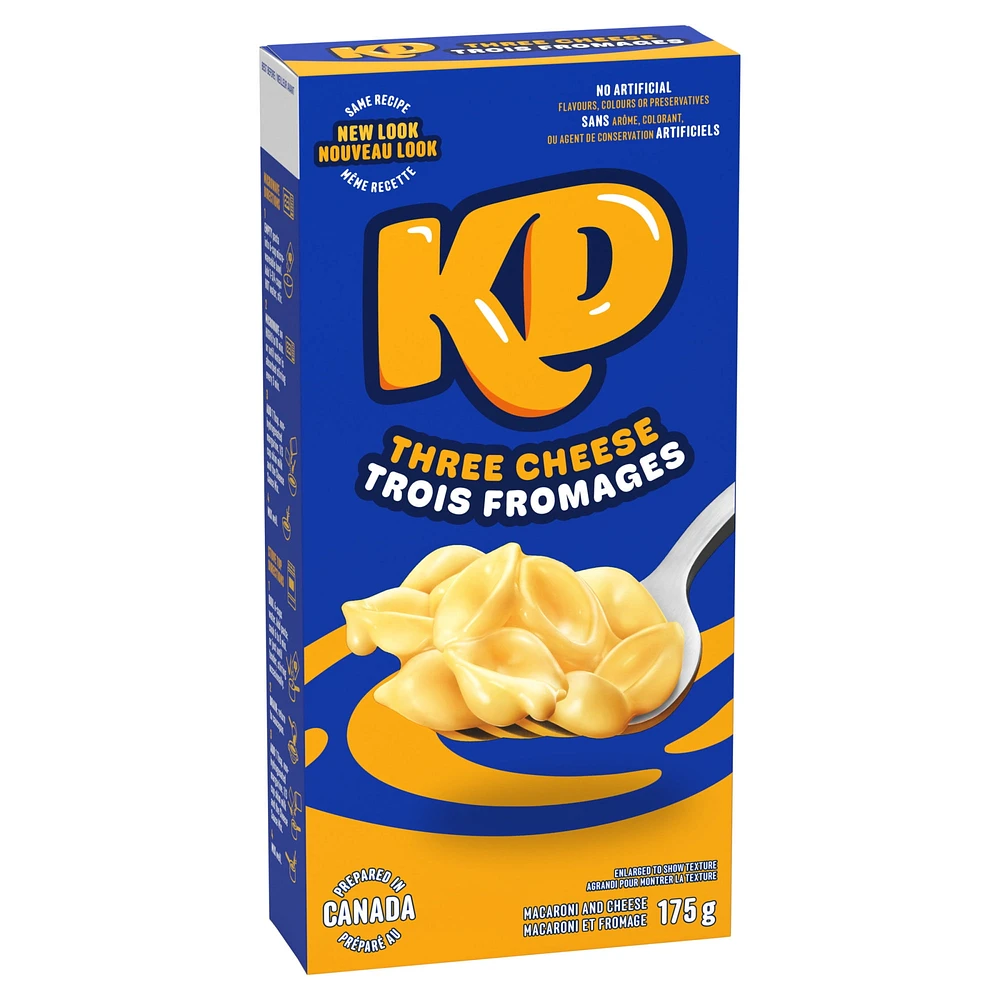 Macaroni et fromage Kraft Dinner Trois fromages 175 g