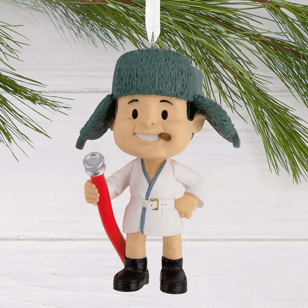 Décoration Hallmark de Noël (Cousin Eddie, Le sapin a des boules)