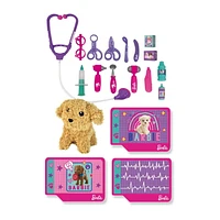 Barbie Veterinary set, Included  accessories & stuffed dog