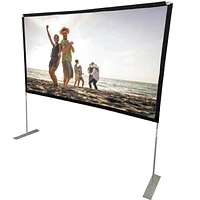 RCA 100-in Portable Projector Screen - White, Screen Ratio: 16:9