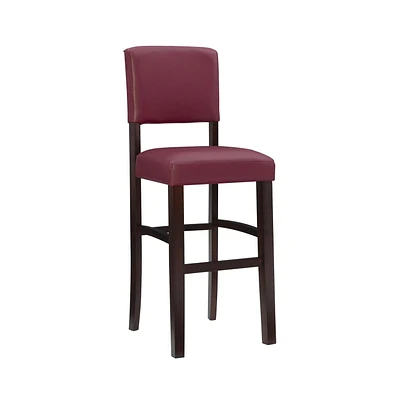 Tabouret de bar rouge Benson