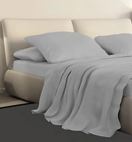 Ensemble de draps en coton biologique 600 fils Johnson Home