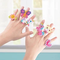 Aquabeads Anneaux de Conception et de Style Kit Complet de Perles d'Art et d'Artisanat pour Enfants, Plus de 1 000 Perles