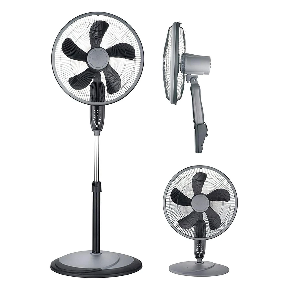 Ecohouzng Ventilateur sur piédestal oscillant de 16 pouces