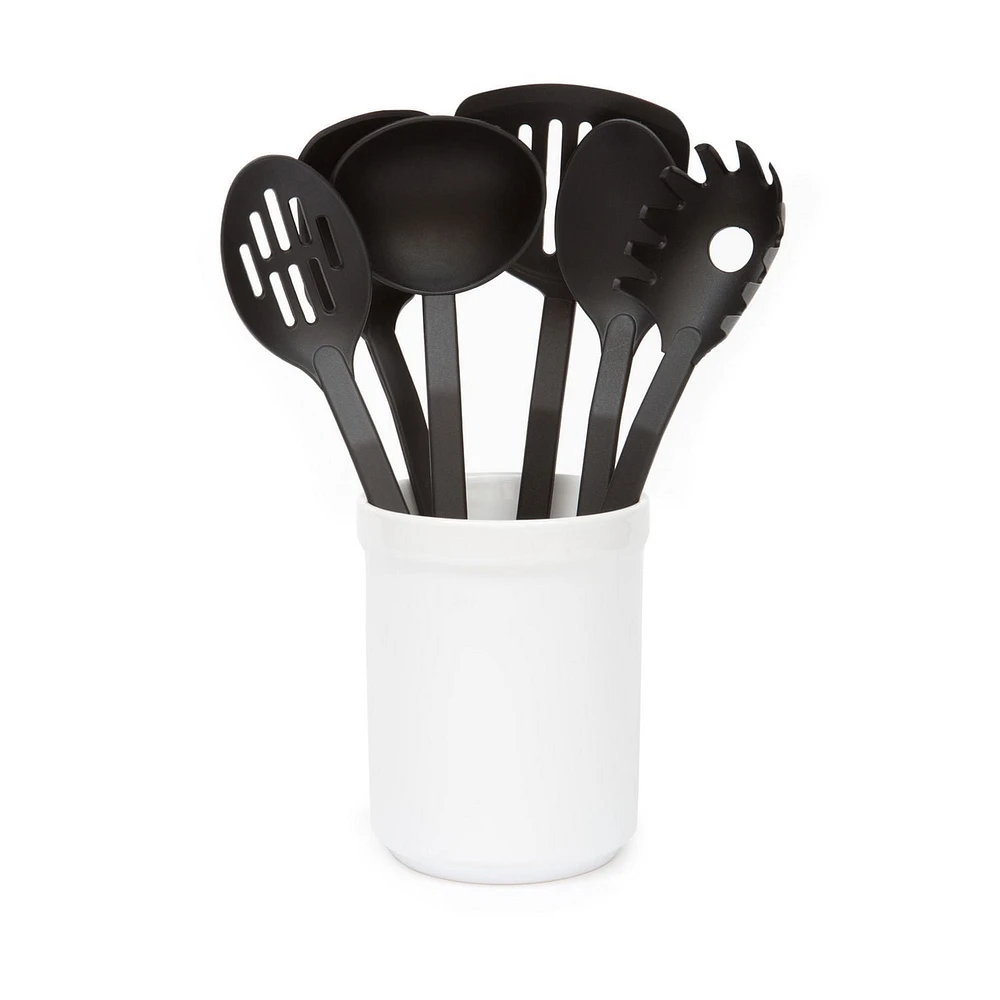 Farberware Ensemble d'ustentils en nylon, 7 pièces Ensemble d'outils en nylon 7 pièces