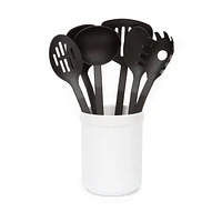 Farberware Ensemble d'ustentils en nylon, 7 pièces Ensemble d'outils en nylon 7 pièces
