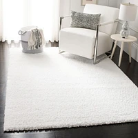 SAFAVIEH August Carlene Solid Plush Shag Area Rug