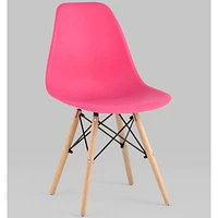 Chaise en bois rose foncé Heavenly Collection, lot de 6