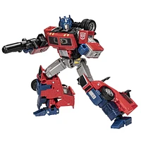 Transformers Generations, figurine de collection Volvo VNR 300 Optimus Prime de 17,5 cm