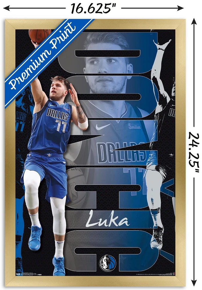 NBA Dallas Mavericks - Luka Doncic 19 Wall Poster