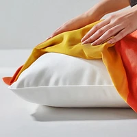 Forme de coussin premium,14” x 14”, carrée. Utilisation pour la décoration intérieure, projets d'artisanat