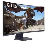 LG Ultragear™ 32" Curved Gaming Monitor, 2560x1440, Black, 32GS60QX-B.AUSQ