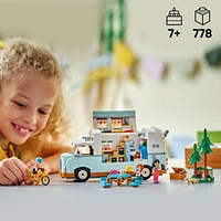 LEGO Friends Friendship Camper Van Adventure Toy Building Set - Pretend Play Set for Kids, Girls and Boys, Ages 7+ - Gift Idea for Birthday - with 3 Minidolls and Ferret Figure - 42663