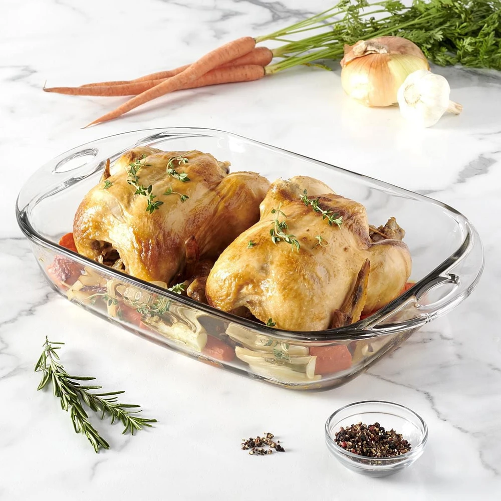 Plats de cuisson haut de gamme de 4 pte Anchor Hocking Plats de cuisson de 4 pte