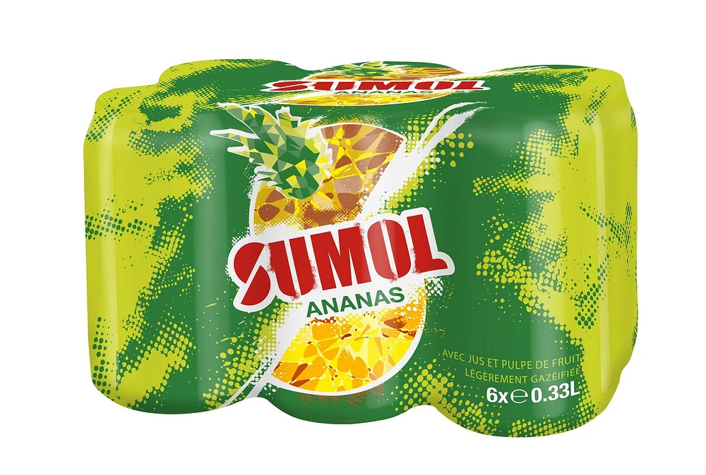 SUMOL PINEAPPLE DRINK IN CAN