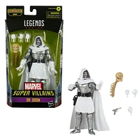 Hasbro Marvel Legends Series, figurine de collection Dr. Doom de 15 cm avec 4 accessoires