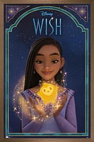 Disney Wish - Asha & Star Wall Poster, 22.375" x 34"