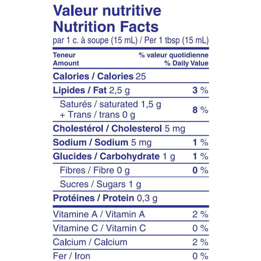 Québon 15% Country Style Cream, 473 mL