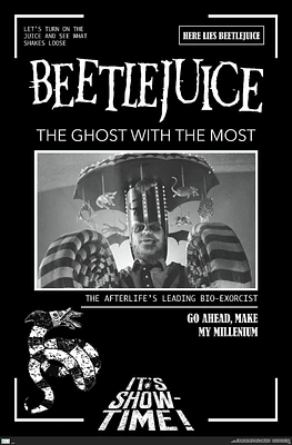 Beetlejuice - Show-Time Wall Poster, 22.375" x 34"