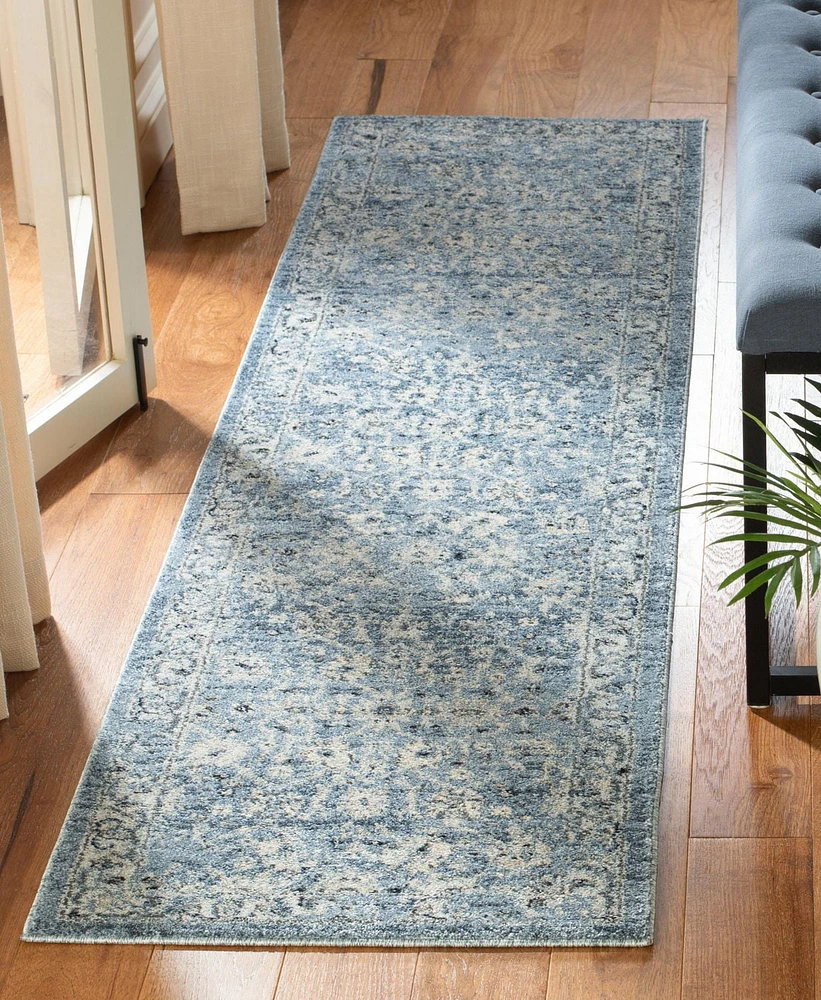 SAFAVIEH Charleston Tangier Overdyed Floral Area Rug