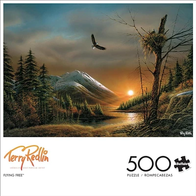 Buffalo Games - Le puzzle Terry Redlin - Flying Free - en 500 pièces