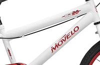Movelo KJ 20" Boys BMX Bike- White, Ages 5-9