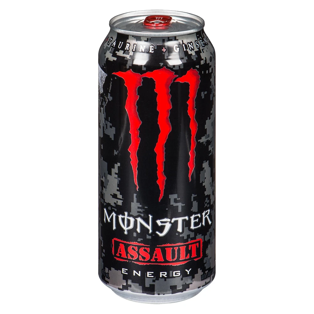 MONSTER ENERGY Assault, 473mL, Can, 473 mL