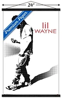Lil Wayne - Hustle Wall Poster, 14.725" x 22.375" Framed