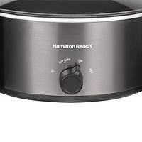 Hamilton Beach Stovetop Sear & Cook Slow Cooker, 6 Quart, 33669C