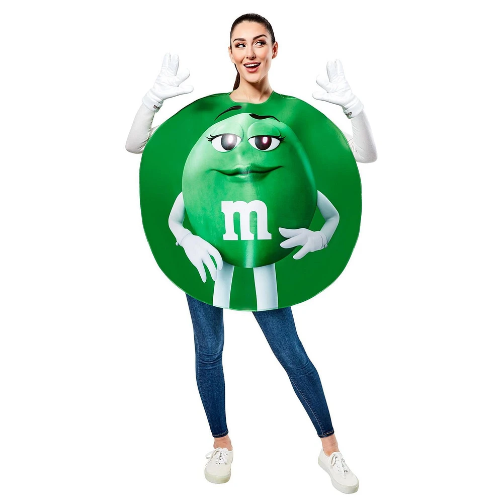 Costume de Green M&M's pour adulte M&M's