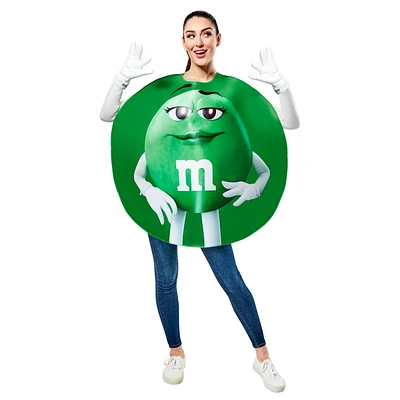 Costume de Green M&M's pour adulte M&M's