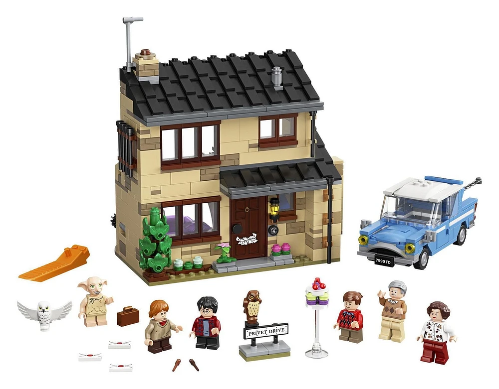 LEGO Harry Potter 4 Privet Drive 75968 Ensemble de construction Comprend 797 pièces, 8+ ans