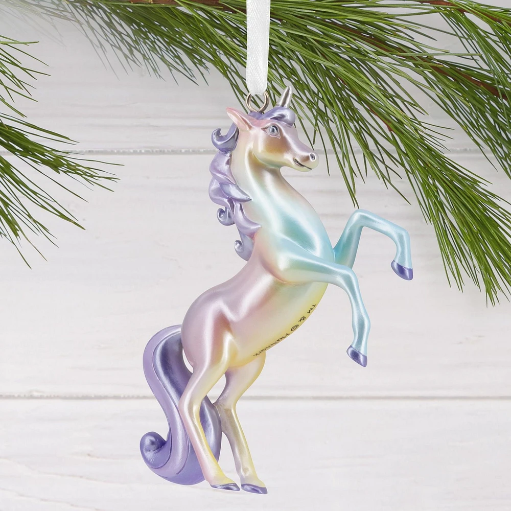 Décoration Hallmark de Noël (Licorne nacrée)