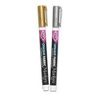 Tulip Opaque Metallic Colour Fabric Markers