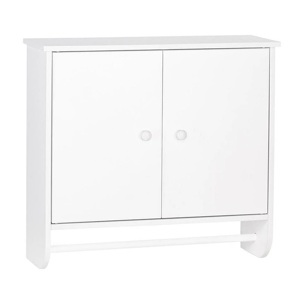 RiverRidge® Home Medford Collection 22.06-inch W x 20.19-inch H x 7.75-inch D 2-Door Wall Cabinet in White