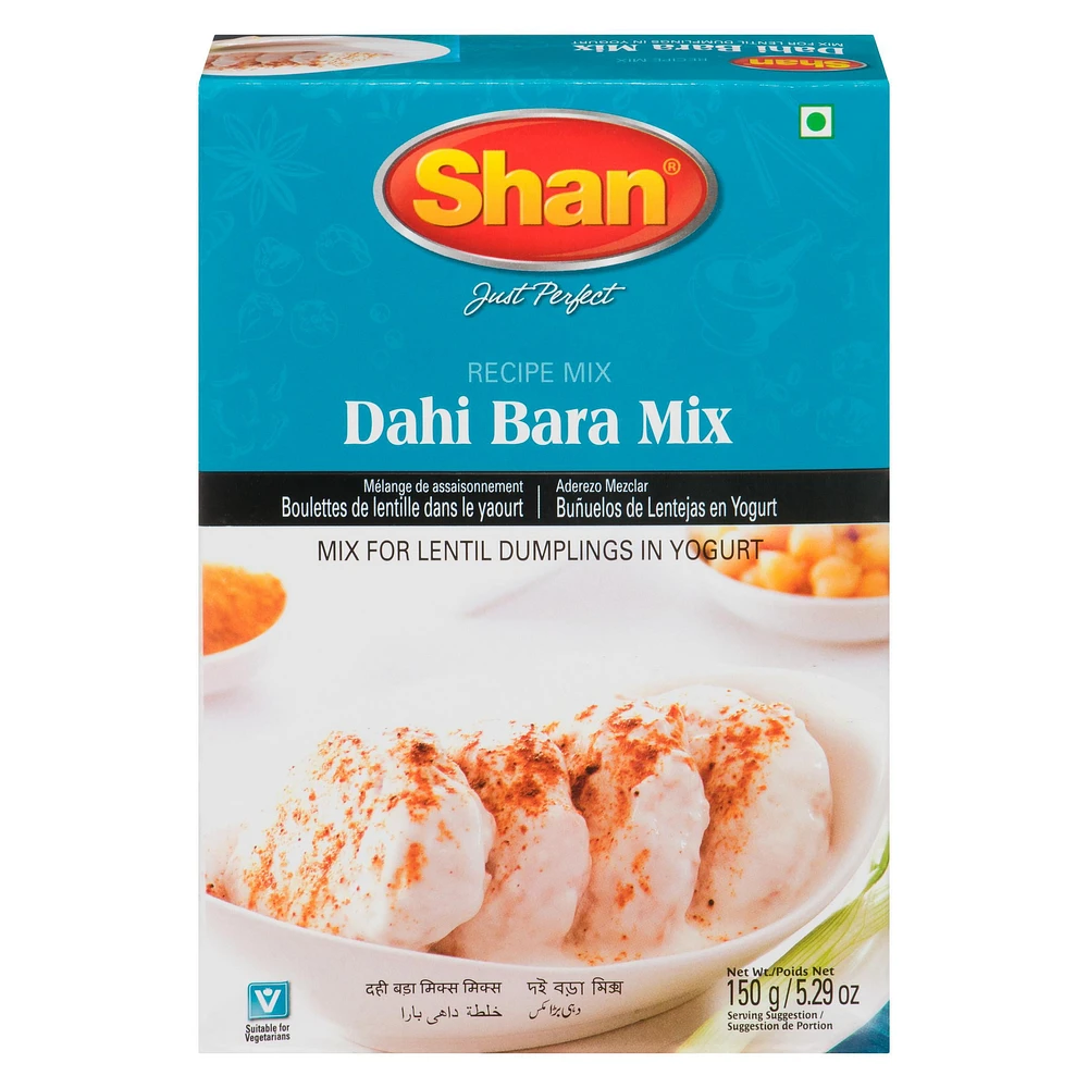 Shan Dahi Bara Mix Masala 150gm, 150 gram