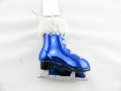 Holiday Times Dark Blue Shiny Ski Boot
