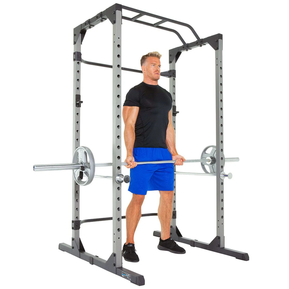 Progear1600 Ultra Strength Power Cage with Lock-in J-Hooks