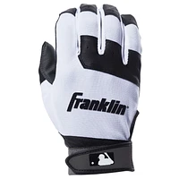 FRANKLIN SPORTS INC Franklin Sports MLB Youth Large Black And White Classic Batting Glove