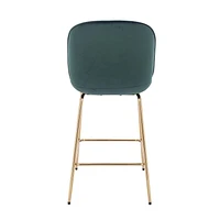 Tabouret Plata Import Lotus en Vert