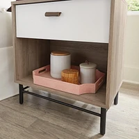 Sauder La Collection Anda Norr Chevet, Finition Sky Oak, 429474