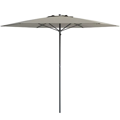 CorLiving 7.5ft Portable Beach Umbrella with Sand/Dirt Anchor and Travel Bag