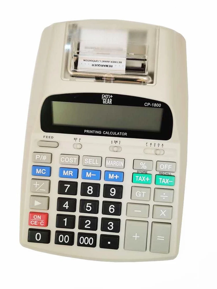 Calculatrice Imprimante PEN+GEAR 12 chiffres