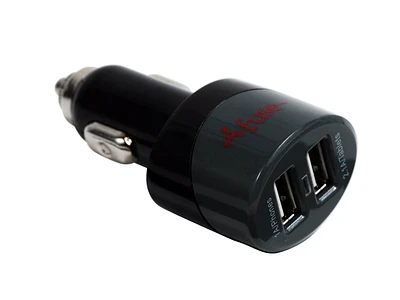 fuse - Chargeur pour véhicule - Adaptateur 3,1 A à 2 ports USB combinés