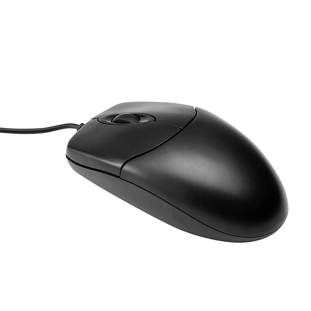 blackweb USB 2.0 Wired Optical Mouse (BWA21HO029C-Black)