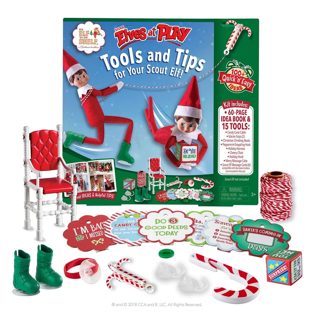The Elf On The Shelf -Scout Elves at Play