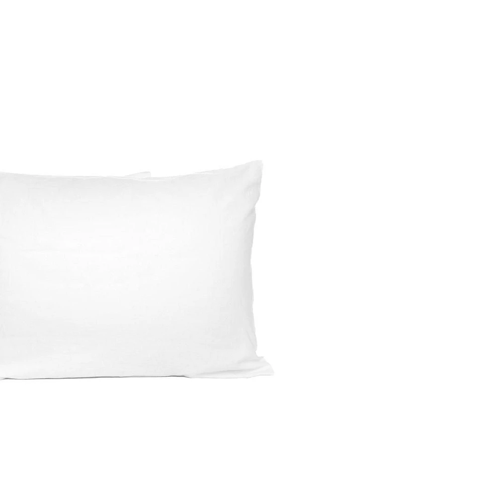 Taie d'oreiller Johnson Home 500 fils au pouce carré 100 % coton biologique