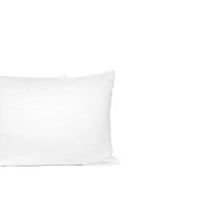 Taie d'oreiller Johnson Home 500 fils au pouce carré 100 % coton biologique