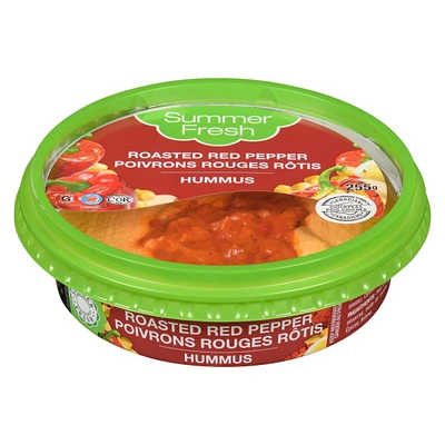 Hummus aux poivrons rouges rôtis Summer Fresh