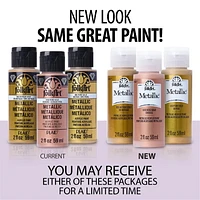 Folkart Metallic Acrylic Paint Ice Blue, FolkArt Metallic Paint